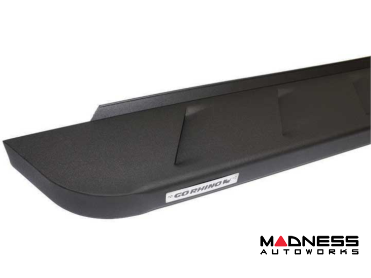 Jeep Gladiator Step Slider - Go Rhino - RB10 - Textured Black - 2020+